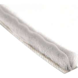 Climaloc CF12721 Pile Strip, 1/4 in W, 5/16 in Thick, 14 ft L, Polypropylene, Gray
