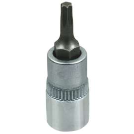 Vulcan 55050026SD Star Bit Socket, T10 Tip, Chrome