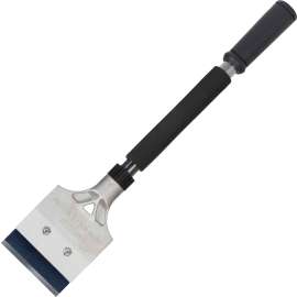 HYDE 19430 Hammer Scraper, 4 in W Blade, Carbon Steel Blade, Foam-Grip Handle, Rubber Handle