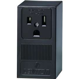 Leviton B01-05378-000 Electrical Receptacle, 2 -Pole, 125/250 V, 50 A, NEMA: NEMA 6-50R, Black