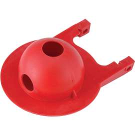 Korky 2021FR Toilet Flapper, Specifications: 3 in Size, Rubber, Red