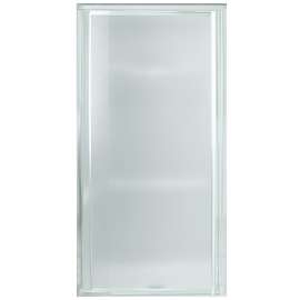 Sterling 1500D-36S Shower Door, Textured Glass, Framed Frame, Aluminum Frame