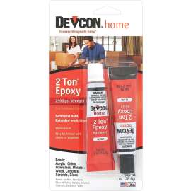 Devcon 35345 Epoxy, Liquid, Amber, 0.5 oz Tube