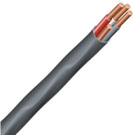 Southwire 6/3NM-W/GX500 Sheathed Cable, 6 AWG Wire, 3 -Conductor, 500 ft L, Copper Conductor, PVC Insulation