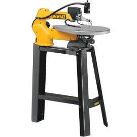 DeWALT DW788 Scroll Saw, 120 V, 13/16 in Cutting, 3/4 in L Stroke, Yellow
