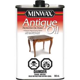 Minwax 70003 Antique Oil Finish, Gloss, Natural, Liquid, 946 mL