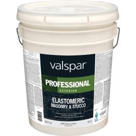 Valspar Elastomeric 2932 Exterior Paint, 5 gal Pail