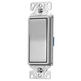 Eaton Wiring Devices 7500 7503SG-K-L Rocker Switch, 15 A, 120/277 V, 3-Way, Thermoplastic Housing Material