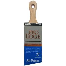 Linzer 2861 PE-2 Paint Brush, 2 in W, Polyester Bristle, Angle Sash Handle