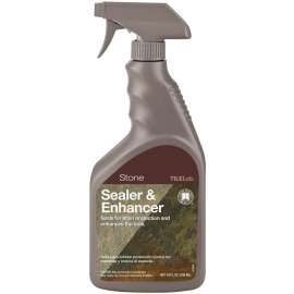 CUSTOM TileLab TLSES24Z Stone Sealer and Enhancer, Liquid, Milky White, 24 oz, Spray Bottle