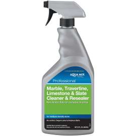 CUSTOM AMMCRQT Cleaner and Resealer, 1 qt Spray Bottle, Liquid, Characteristic, Clear