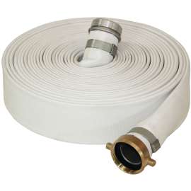ABBOTT RUBBER 1131-3000-50 Mill Discharge Hose, 50 ft L, Male Thread x Female, Rubber