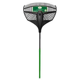 Landscapers Select 34867 Leaf Rake, Poly Tine, Steel Handle, 36 in L Handle