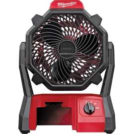 Milwaukee 0886-20 Portable Jobsite Fan, Tool Only, 18 V, 284 cfm Air, 3-Speed