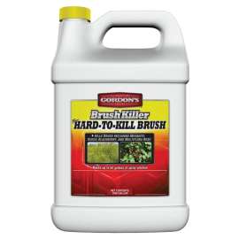 Gordon's 2511072 Brush Killer, Liquid, Light Yellow, 1 gal