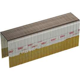 SENCO P19BAB Wire Staple, 1 in W Crown, 1-3/4 in L Leg, 16 Gauge, Galvanized Steel