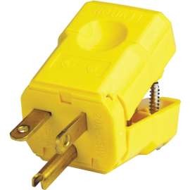 Leviton 021-05456-0PB Electrical Plug, 2 -Pole, 20 A, 250 V, NEMA: NEMA 6-20P, Yellow