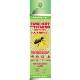 Time Out For Termites Eco Friendly 52100 Termite Killer, Liquid, 13 oz Can