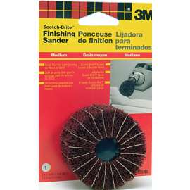 3M 9415 Sander, 2-1/2 in Dia, Medium, Aluminum Oxide Abrasive