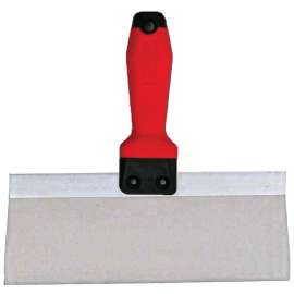 WALLBOARD TOOL 18-058 Knife, 3 in W Blade, 8 in L Blade, Stainless Steel Blade, Taping Blade, Tuff Grip Handle