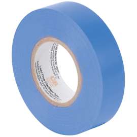 GB GTB-667P Electrical Tape, 66 ft L, 3/4 in W, PVC Backing, Blue