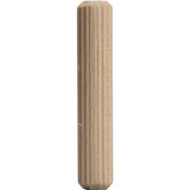 Waddell 876F DP-10 Dowel Pin, 3/8 in Dia, 2 in L, Hardwood
