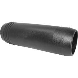 GREEN LEAF SHM3800P Hose Mender, Straight, Polypropylene, Black