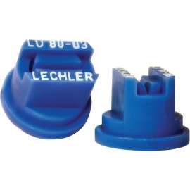 GREEN LEAF LU 80-03 6PK Spray Nozzle, Multi-Range Universal Flat, Polyoxymethylene, Blue, For: Y8253048 Series 8 mm Cap