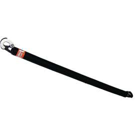 Holmes Spring Manufacturing SL728C Extension Spring, 1-5/16 in OD, 28 in OAL, Steel, Latch End, 90 to 150 lb