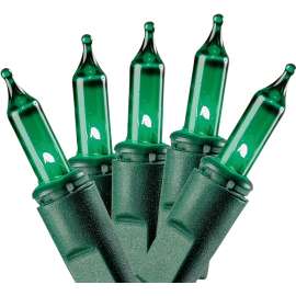 Sylvania Light Sets, Mini, Green, 100-Light