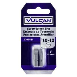 Vulcan 306432OR Screwdriver Bit, Hex Shank, S2 Chrome Molybdenum Steel