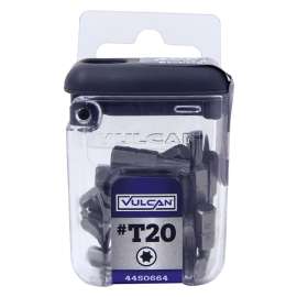 Vulcan 307431OR Screwdriver Bit, Hex Shank, S2 Chrome Molybdenum Steel