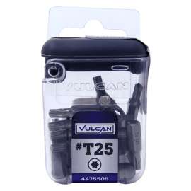 Vulcan 307611OR Screwdriver Bit, Hex Shank, S2 Chrome Molybdenum Steel