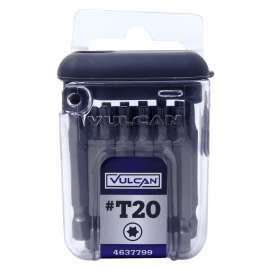 Vulcan 511371OR Screwdriver Bit Set, Torx Drive, Molybdenum Steel