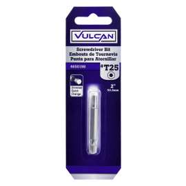 Vulcan 322881OR Screwdriver Bit, Hex Shank, S2 Chrome Molybdenum Steel