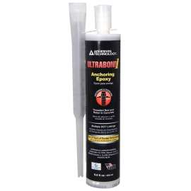 ULTRABOND A9-1 Epoxy, Paste, Black/White, 8.6 oz Cartridge
