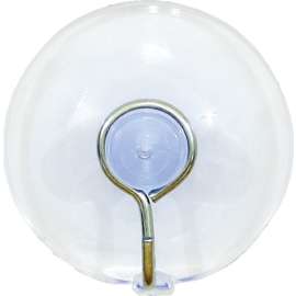 CRAWFORD SCM3 Suction Cup Hook, 1-5/8 in Base, 3 lb Working Load