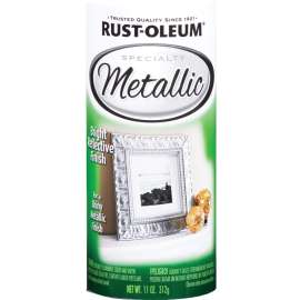 RUST-OLEUM 1936830 Metallic Spray Paint, Metallic, Brass, 11 oz, Aerosol Can