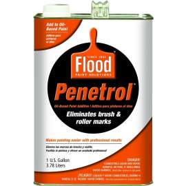 Flood FLD4-01 Oil-Based Paint Additive, Clear, Liquid, 1 gal, Can