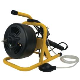 COBRA TOOLS 20 Series 90020 Drum Machine, 1/4 in Dia Cable, 50 ft L Cable, Pneumatic Foot Switch Control
