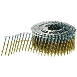 SENCO EL21ASBH Nail, 2 in L, Steel, Sencote, Full Round Head, Ring Shank