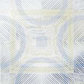 ARTSCAPE 02-3705 Window Film, 4 in L, 4 in W, Geometric Pattern, Yellow