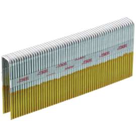 SENCO Q19BAB Wire Staple, 7/16 in W Crown, 1-3/4 in L Leg, 15 Gauge, Galvanized