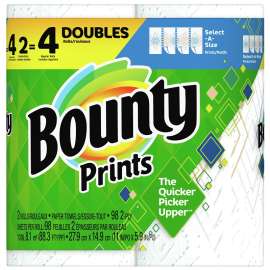 Bounty 66660 Double Roll Paper Towel, 2-Ply