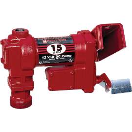 Fill-Rite FR1204G/FR1204 Fuel Transfer Pump, Motor: 1/4 hp, 12 VDC, 20 A, 30 min Duty Cycle, 3/4 in Outlet, 15 gpm