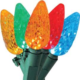 Sylvania Sylvania Christmas Light Set, C6 Led Bulb, Strawberry