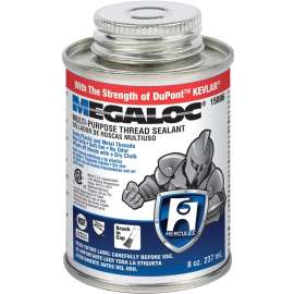 Oatey Megaloc 15806 Thread Sealant, 8 oz Can, Liquid, Paste, Blue
