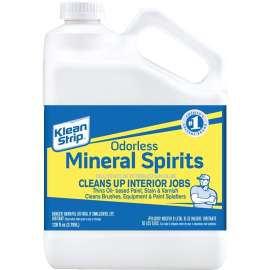 Klean Strip GKSP94214CA Mineral Spirit Thinner, Liquid, Aromatic Hydrocarbon, Clear, 1 gal, Can
