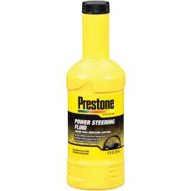 Prestone AS-260 Power Steering Fluid Clear Amber, 12 oz Bottle