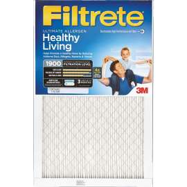 Filtrete UA05DC-6 Pleated, Ultimate Allergen Reduction Air Filter, 20 in L, 14 in W, 12 MERV